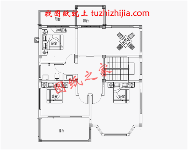 25萬(wàn)農(nóng)村二層樓房設(shè)計(jì)圖紙，經(jīng)濟(jì)實(shí)用又時(shí)尚大氣！
