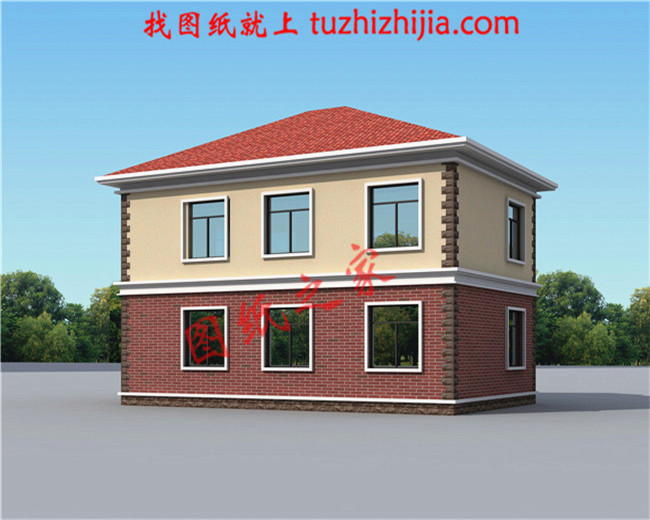 25萬(wàn)農(nóng)村二層樓房設(shè)計(jì)圖紙，經(jīng)濟(jì)實(shí)用又時(shí)尚大氣！