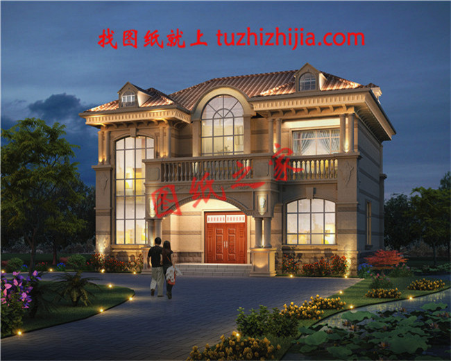 25萬(wàn)農(nóng)村二層樓房設(shè)計(jì)圖紙，經(jīng)濟(jì)實(shí)用又時(shí)尚大氣！