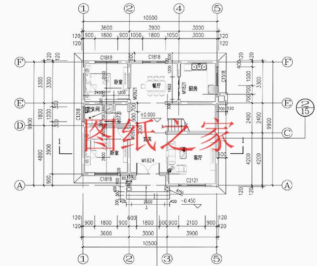 時尚小戶型獨棟二層別墅圖，占地100平左右，夠用也不浪費！