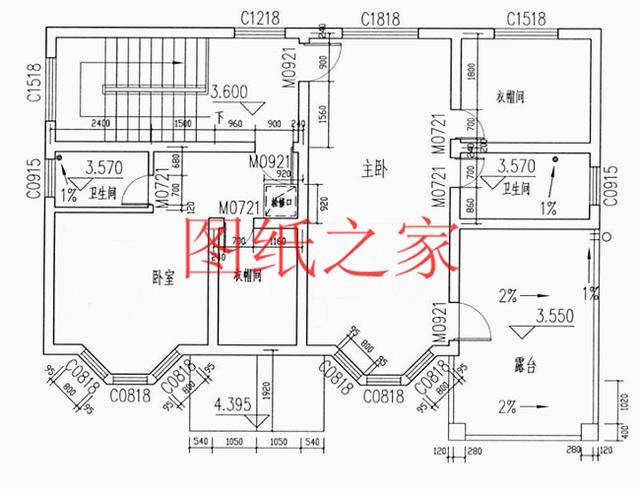 時尚小戶型獨棟二層別墅圖，占地100平左右，夠用也不浪費！