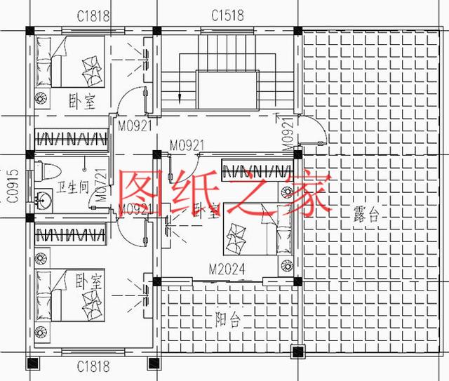 時尚小戶型獨棟二層別墅圖，占地100平左右，夠用也不浪費！