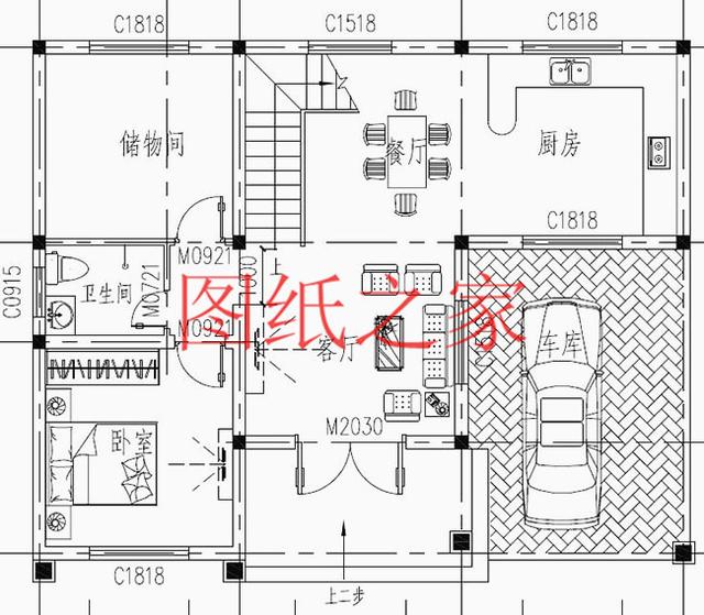 時尚小戶型獨棟二層別墅圖，占地100平左右，夠用也不浪費！