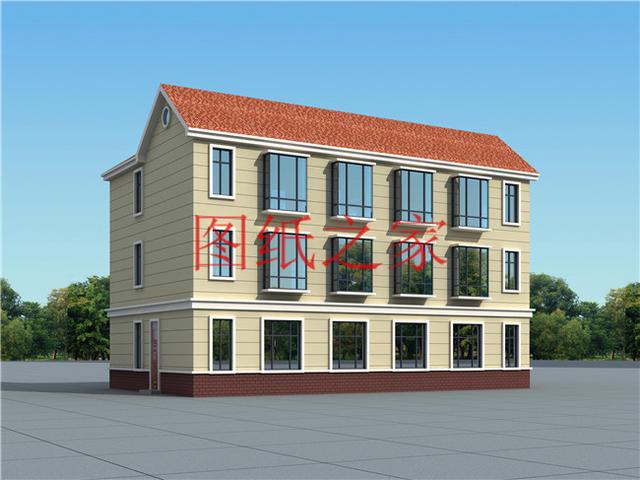 3套兄弟雙拼別墅戶型平面圖，比獨棟更美觀大氣！