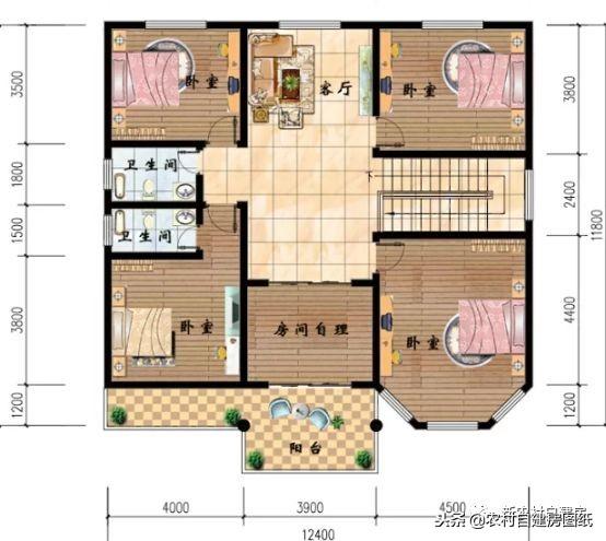 5款新風(fēng)尚歐式自建房戶型圖，造價(jià)感人絕不會(huì)踩雷