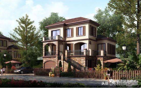 5款新風(fēng)尚歐式自建房戶型圖，造價(jià)感人絕不會(huì)踩雷