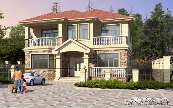 5款新風(fēng)尚歐式自建房戶型圖，造價(jià)感人絕不會(huì)踩雷