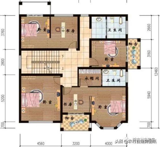 5款新風(fēng)尚歐式自建房戶型圖，造價(jià)感人絕不會(huì)踩雷
