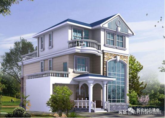 可做雙拼可做獨(dú)棟的自建房戶型圖，建一棟姑娘踏破你家門檻