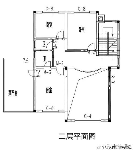 可做雙拼可做獨(dú)棟的自建房戶型圖，建一棟姑娘踏破你家門檻