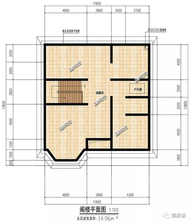 這款二層自建房別墅造價(jià)只需40萬（附方案），誰還去城市買房