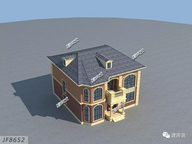 這款二層自建房別墅造價(jià)只需40萬（附方案），誰還去城市買房