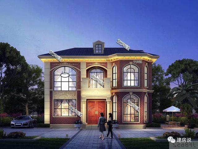 這款二層自建房別墅造價(jià)只需40萬（附方案），誰還去城市買房