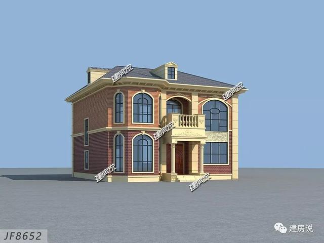 這款二層自建房別墅造價(jià)只需40萬（附方案），誰還去城市買房