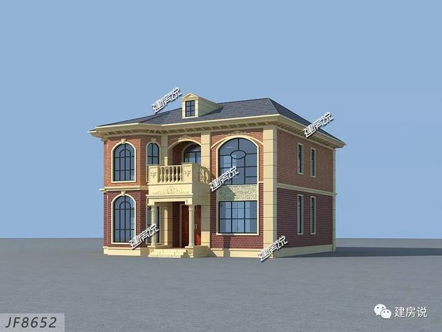 這款二層自建房別墅造價(jià)只需40萬（附方案），誰還去城市買房