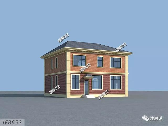 這款二層自建房別墅造價(jià)只需40萬（附方案），誰還去城市買房