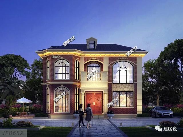 這款二層自建房別墅造價(jià)只需40萬（附方案），誰還去城市買房