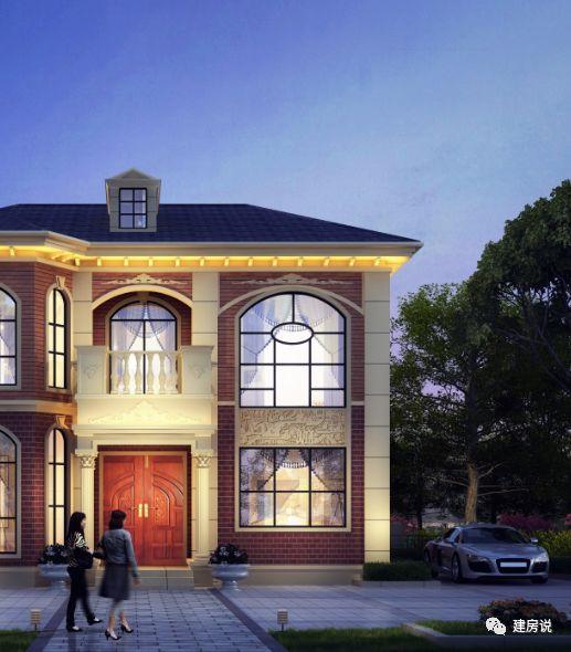 這款二層自建房別墅造價(jià)只需40萬（附方案），誰還去城市買房