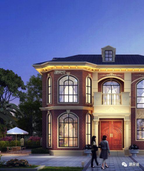 這款二層自建房別墅造價(jià)只需40萬（附方案），誰還去城市買房