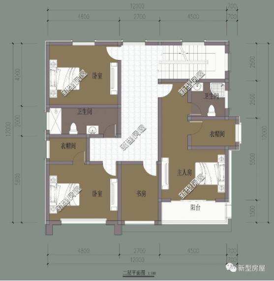 5套帶地下室農(nóng)村自建房設(shè)計圖，好看又實用