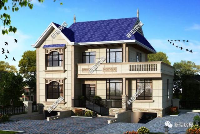 5套帶地下室農(nóng)村自建房設(shè)計圖，好看又實用