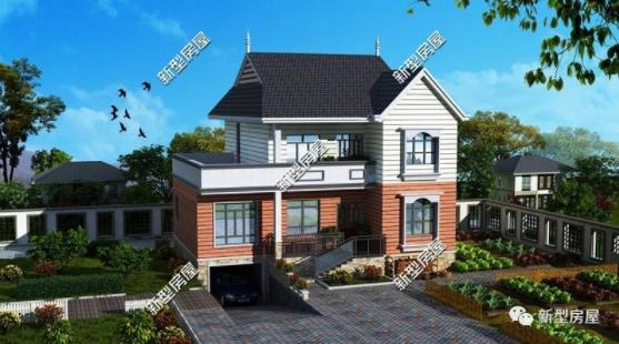 5套帶地下室農(nóng)村自建房設(shè)計圖，好看又實用