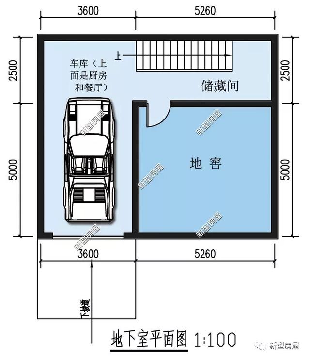 5套帶地下室農(nóng)村自建房設(shè)計圖，好看又實用