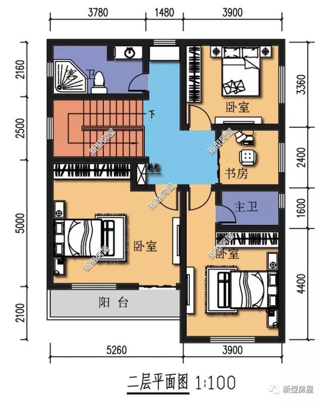 5套帶地下室農(nóng)村自建房設(shè)計圖，好看又實用