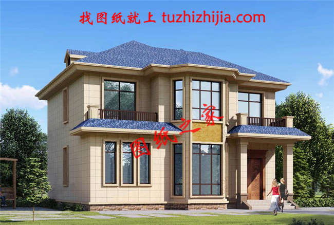 12×11米經(jīng)濟實用二層樓房設(shè)計圖紙，造價經(jīng)濟功能多