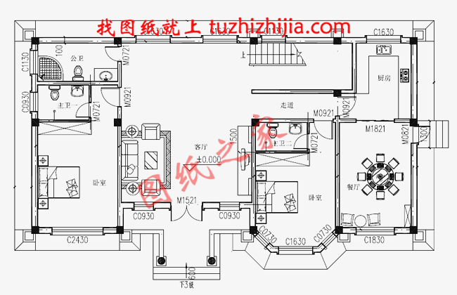 美觀兩層農(nóng)村樓房設(shè)計(jì)圖，幫你建造一個(gè)溫馨舒適的家！
