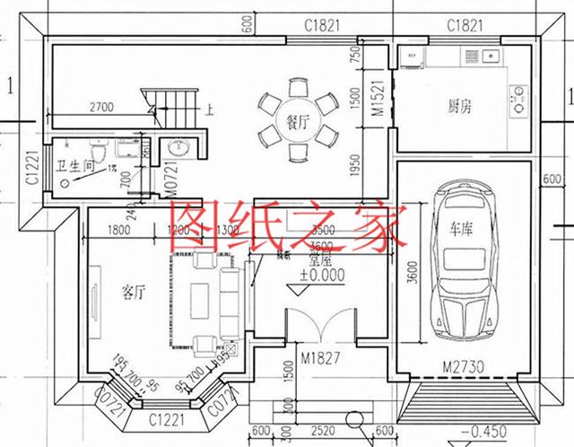 戶型方正的二層別墅圖，占地120平進深9米多，非常符合農(nóng)村需求！