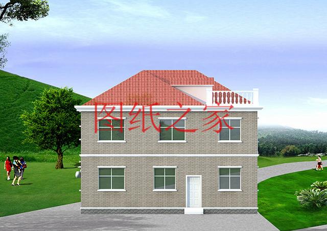 12X12米農村二層別墅設計圖，功能齊全造價實惠，大家都說好！