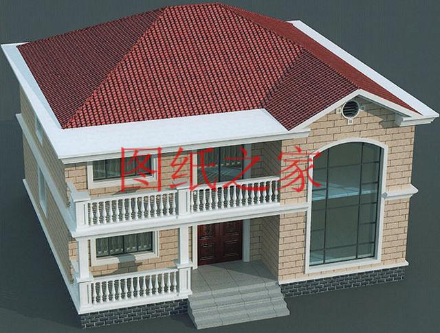 12X12米農村二層別墅設計圖，功能齊全造價實惠，大家都說好！