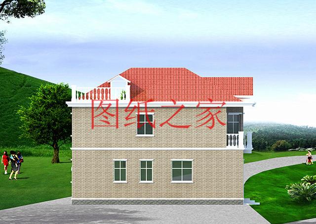 12X12米農村二層別墅設計圖，功能齊全造價實惠，大家都說好！