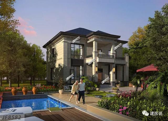 這5款農(nóng)村住宅設(shè)計(jì)方案，外型實(shí)在是太美，看到的人有福了