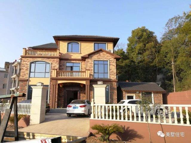 實(shí)拍6套農(nóng)村自建別墅照片，每一棟都是豪宅，后一棟有錢都不一定建的好