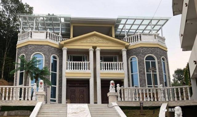 實(shí)拍6套農(nóng)村自建別墅照片，每一棟都是豪宅，后一棟有錢都不一定建的好