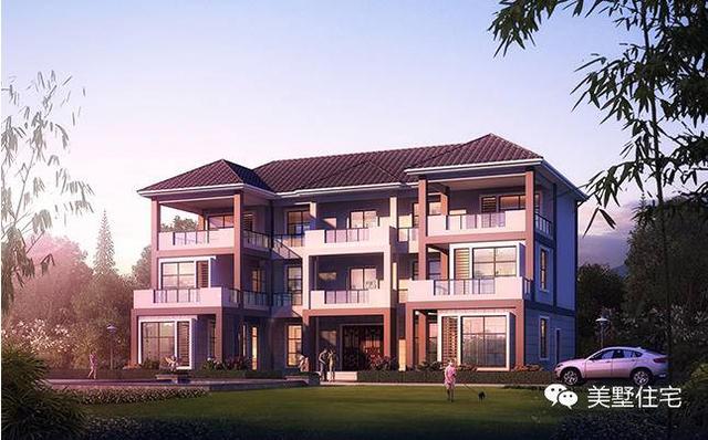 5款農(nóng)村雙拼別墅設計圖，有兄弟這樣建房，走出去超有面子