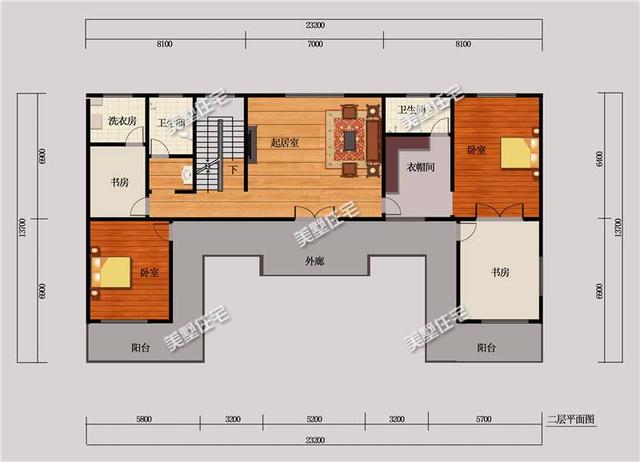 5款農(nóng)村雙拼別墅設計圖，有兄弟這樣建房，走出去超有面子
