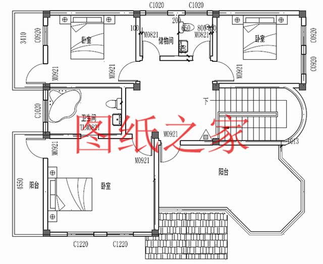最受歡迎的三層別墅設(shè)計圖，12X11米戶型方正，美觀又實用！