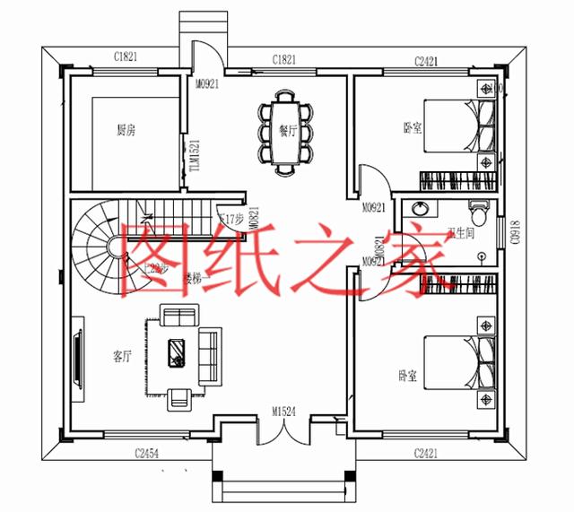 最受歡迎的三層別墅設(shè)計圖，12X11米戶型方正，美觀又實用！