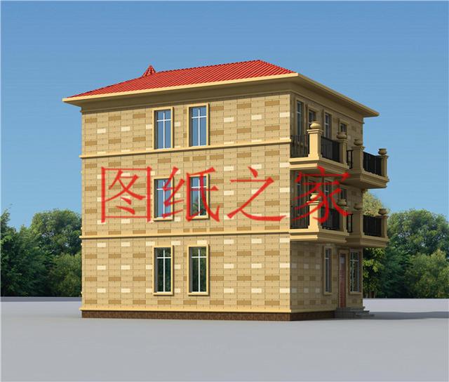 最受歡迎的三層別墅設(shè)計圖，12X11米戶型方正，美觀又實用！