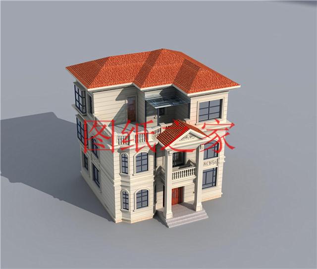 11X11米農(nóng)村三層別墅設(shè)計(jì)圖紙，省錢又省地，是你最好的選擇！