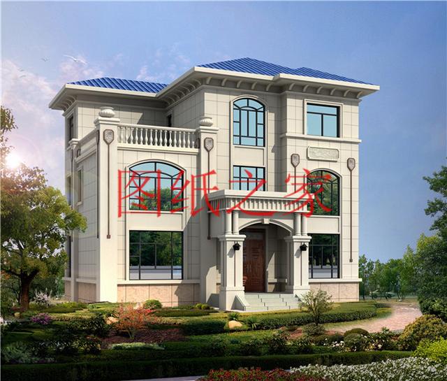 11X11米農(nóng)村三層別墅設(shè)計(jì)圖紙，省錢又省地，是你最好的選擇！