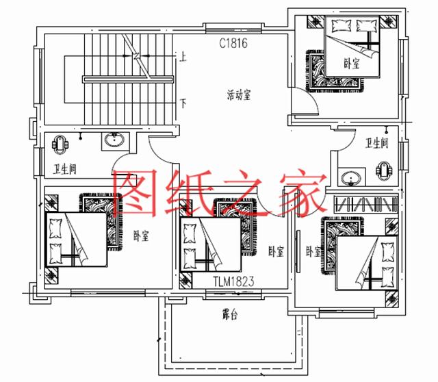 11X11米農(nóng)村三層別墅設(shè)計(jì)圖紙，省錢又省地，是你最好的選擇！
