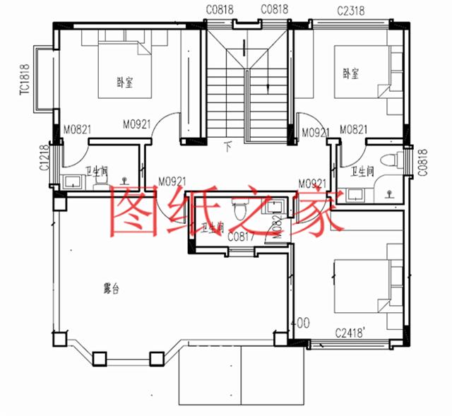 11X11米農(nóng)村三層別墅設(shè)計(jì)圖紙，省錢又省地，是你最好的選擇！