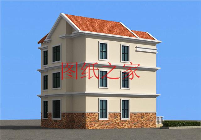 11X11米農(nóng)村三層別墅設(shè)計(jì)圖紙，省錢又省地，是你最好的選擇！