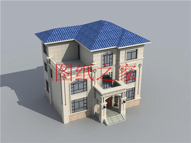 11X11米農(nóng)村三層別墅設(shè)計(jì)圖紙，省錢又省地，是你最好的選擇！