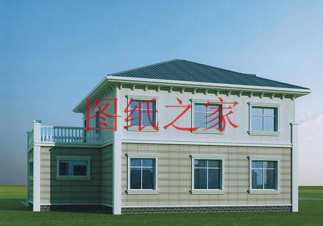 6套農(nóng)村二層小別墅，11X10、10X11米兩種戶型，造價(jià)只要20多萬！