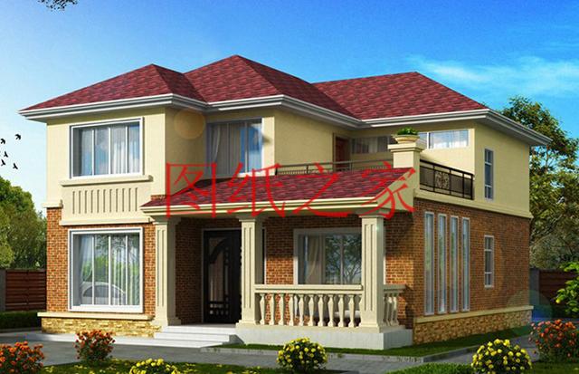 6套農(nóng)村二層小別墅，11X10、10X11米兩種戶型，造價(jià)只要20多萬！